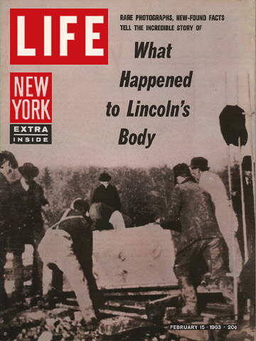 LINCOLN'S EXHUMATION