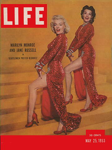 MARILYN MONROE AND JANE RUSSELL