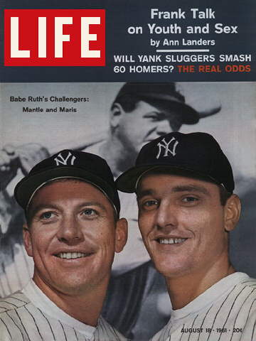 MICKEY MANTLE AND ROGER MARIS
